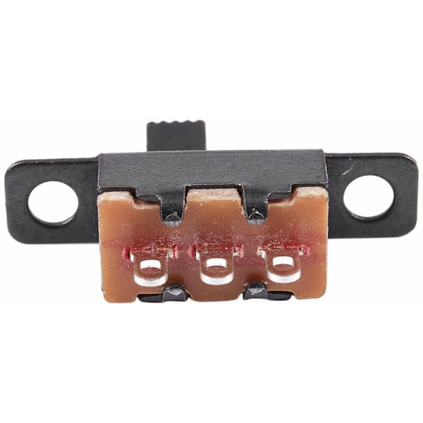 50 stk. ON/ON 2 Position 1P2T SPDT Mini Panel Skydeswitch Loddeterminal SS12F1-G3