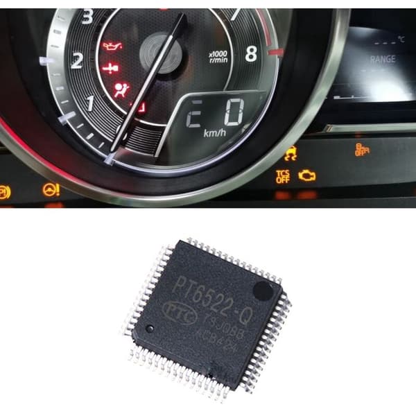 PT6522-Q Auto IC Chip Power Module Speedometer Sort Skærm Reparation Chip til 2 3 6 CX5 -5 CX30 -30