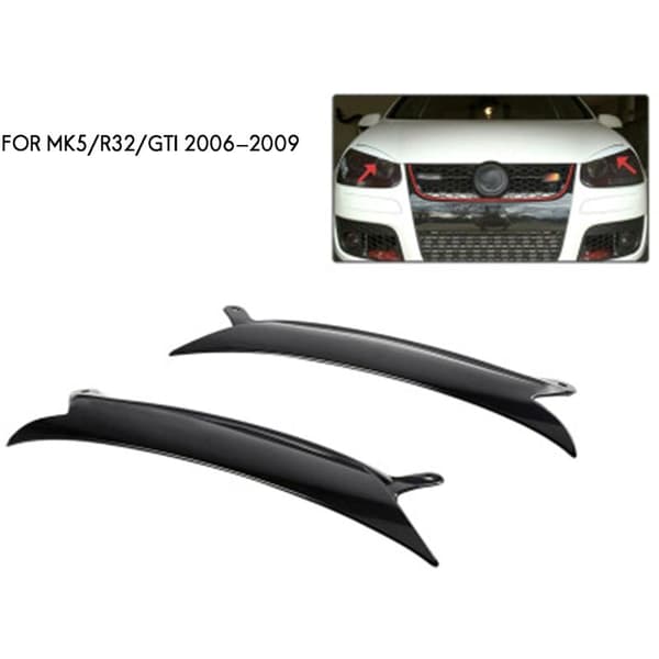 Par av ögonlock strålkastare lock för 2006-2009 GOLF R32 RABBIT MK5