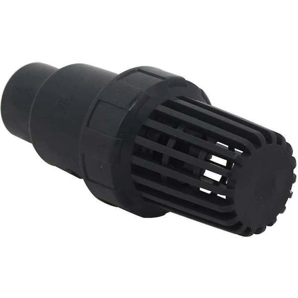Fotventil backventil med sugkula 25 32 40 mm backventil silventil backventil PVC swimmingpoolpump (innerdiameter 32mm)