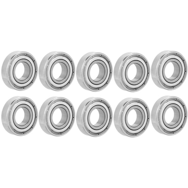 10 stk. 6900ZZ Dobbelt Afskærmede Miniature Stål Kuglelejer 10x22x6mm