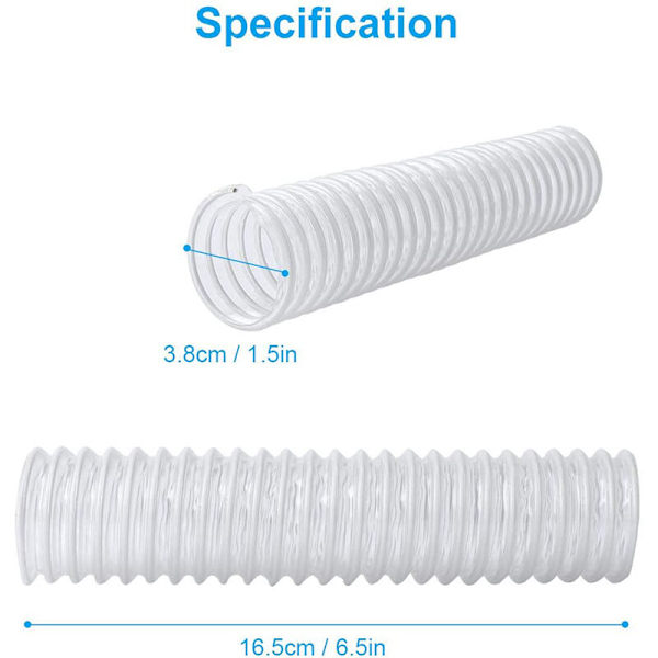 Slangrör, Nedre Ersättning 1-1/2 Tum för Rotator NV341 Dammsugare (2-pack)