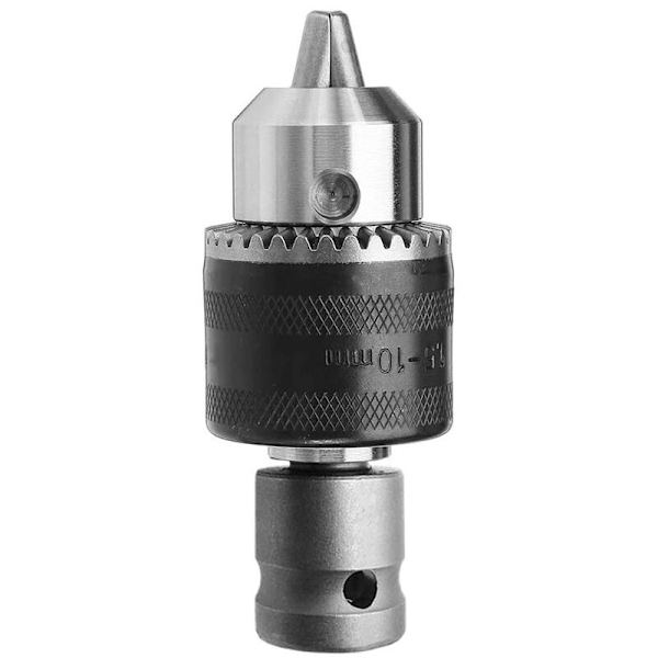 1,5-10 mm 1/16 tum - 3/8 tum kapacitet nyckelborrchuckomvandlare nyckel 1/2 tum fyrkanthylsadapter