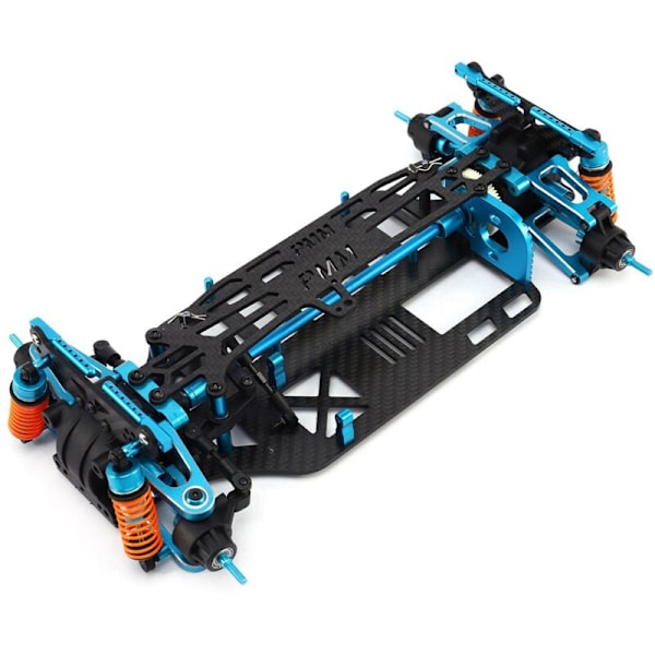 2 st metallbatteriplatta monteringsfäste för TT01 TT-01 1/10 RC biluppgradering
