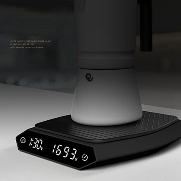 Kaffevekt, Elektronisk espressovekt, Digital dryppkonusvekt, Digital kjøkkenvekt for matlaging, Baking 1