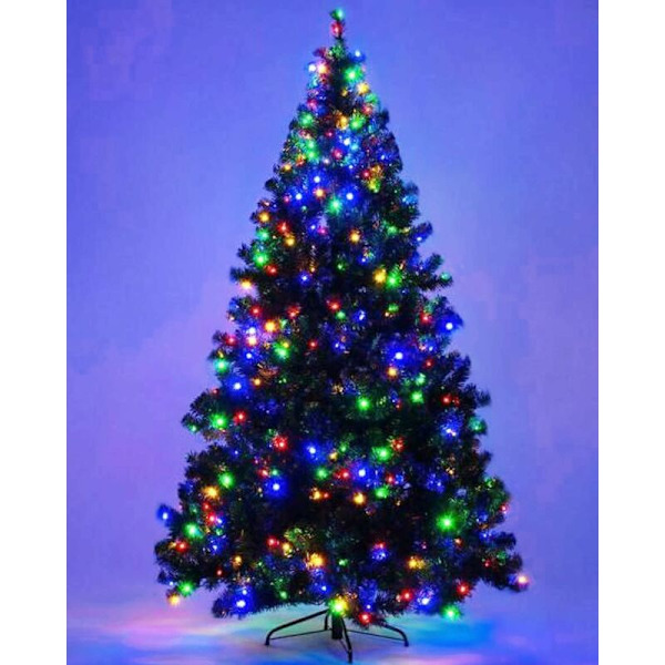 Set med 2 ljusslingor, 5M 50LED ljusslingor, batteridrivna mini LED-ljusslingor, inomhus ljusslingor, dekoration för sovrum, jul, W