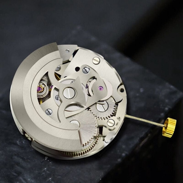 Radiation-Up Pendulum Skelet Bevægelse Pendul Indstilling Radial Mønster Automatisk Urværk Bevægelse 2001