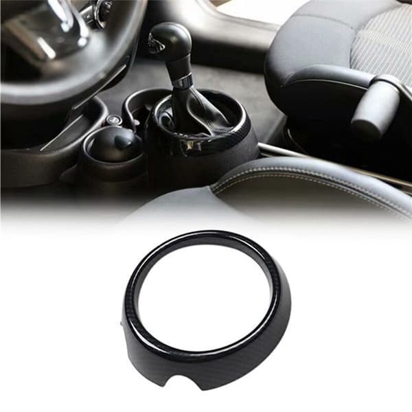 Bilfiber Center Gear Shift Panel Sticker Interiør Modifikation til MINI Countryman R60 2011-2016