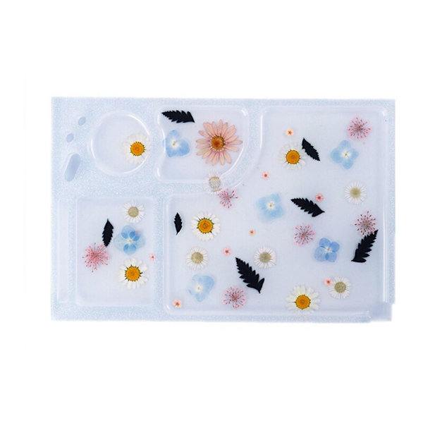 DIY Krystall Epoxy Resin Form Sminkeform Silikonform for Resin, Hjemmedekorasjon