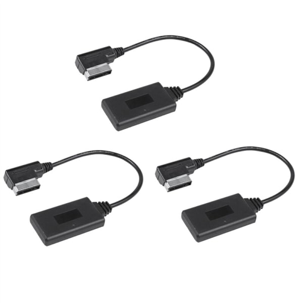 3X Bilmodul Uden Bluetooth Musikadapter Aux Modtager Audiokabel til W212 S212 C207 Multimedie Interface Radio mmi