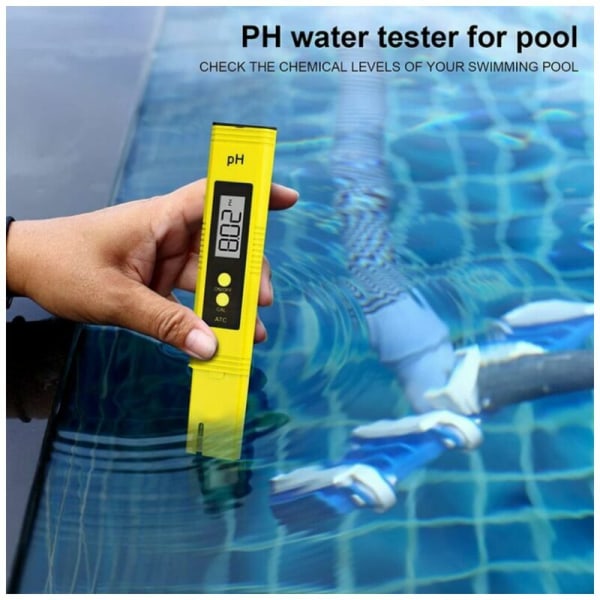 Elektroninen pH-testeri, LCD-digitaalinen vedenlaadun testeri, automaattinen kalibrointitoiminto ja 0,00-14,00 kannettava digitaalinen PH-mittari Kannettava digitaalinen PH-mittari