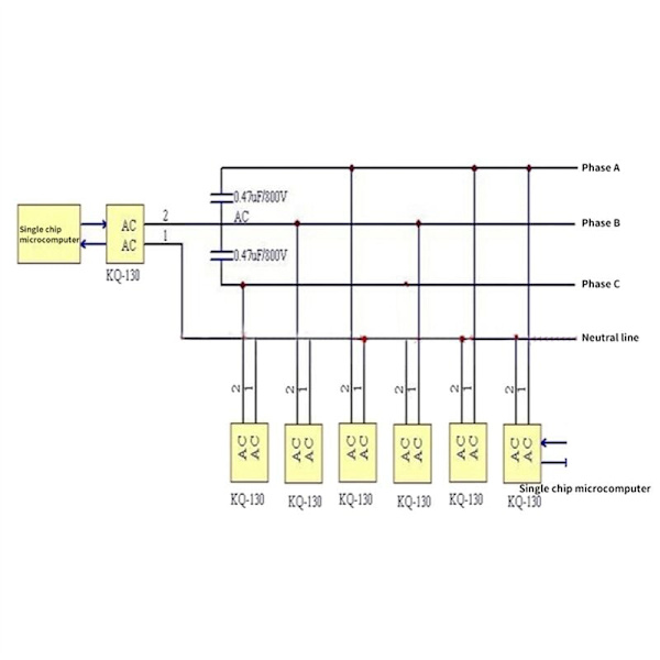 KQ-130F Inline Powerline-modul / Inga externa komponenter krävs