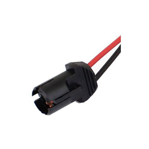 2 stk. T10 W5W 168 194 Bilpære Fatning Parkeringsfatning Fatning - Sort