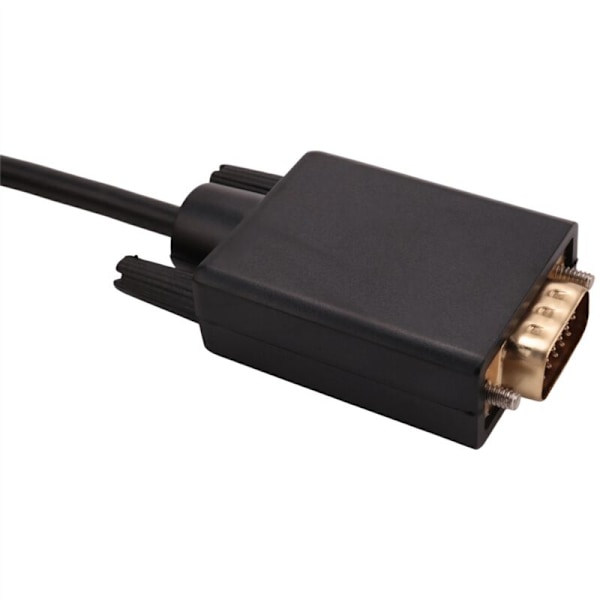 2x VGA-displayportkabel (DP till VGA-kabel) 1,8 meter