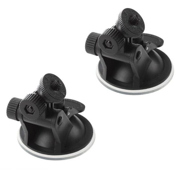 2X Mini auton imukuppiteline / 4 kierteet Hero-urheilukameralle UUSI