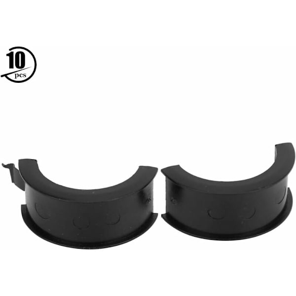Keenso 10 stk. cykelstyr-adapter, cykelstyr-tilbehør til 31,8 mm telefonholder vandflaskeholder