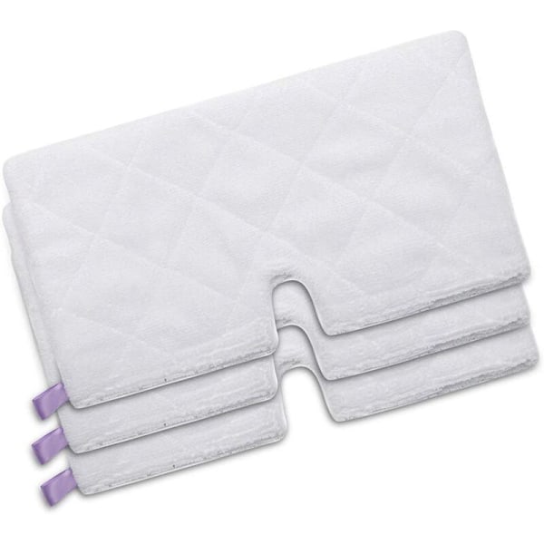 3 Pack Washable Steam Mop Pads for S3550 / S3901 / S3601 / S3501, Replacement Fiber Mop Pad