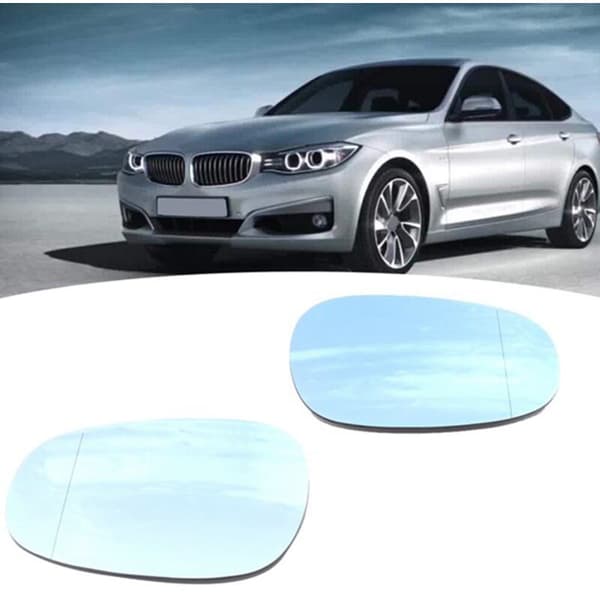 1 par opvarmede blinde vinkel blå glas bakspejl vinge til - 3 serie E90 E92 E93 2009-2013 51167252893, 51167252894