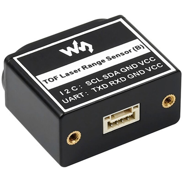 Waveshare TOF-avståndssensor (B) UART-modul I2C seriell portkommunikationsgränssnitt för Raspberry Pi eller Arduino