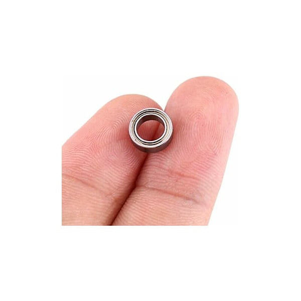 Kullager, Hållbart Metalldelar 10st MR85ZZ Miniatyr Dubbelskärmade Kullager 5x8x2.5mm för 3D-skrivare Modellbygge HIASDFLS