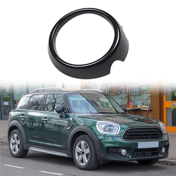 Bilfiber Center Gear Shift Panel Sticker Interiør Modifikation til MINI Countryman R60 2011-2016