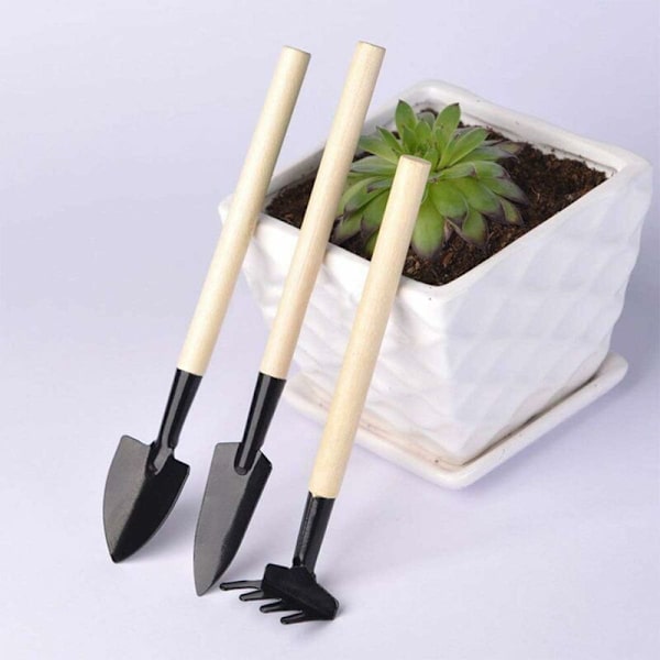 3-delt Mini Gravemaskine Havekit