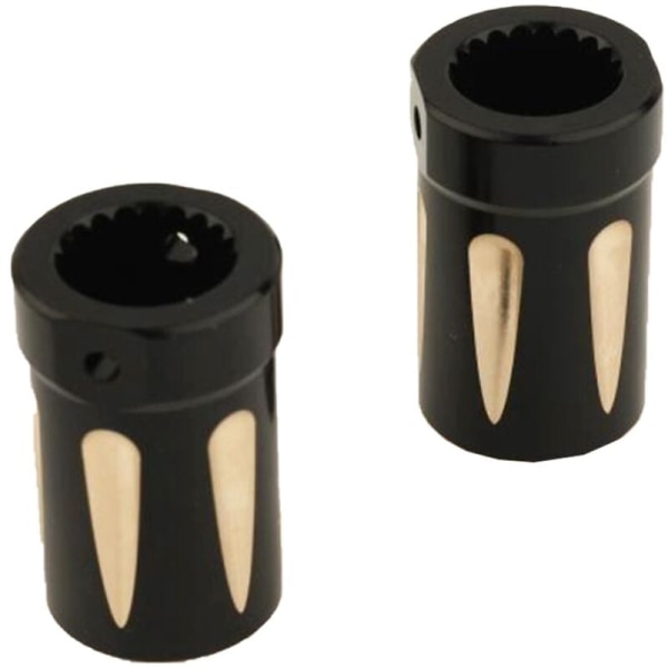 Messing AR60 OCP rett aksel adapter baklås for Axial Wraith 90018 RR10 SMT10 1/10 RC bil oppgraderingsdeler