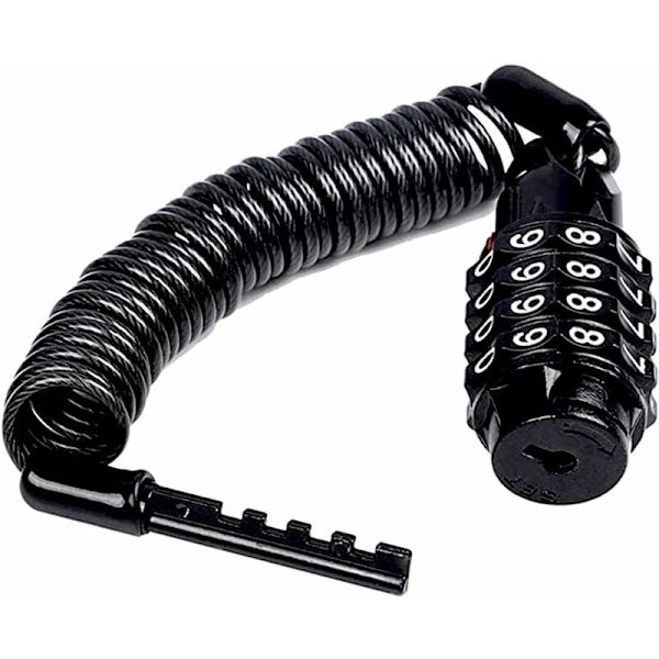 Cykellås Kabel 1 PCS Kodet Cykellås Kæde 160cm-
