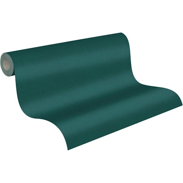 Creation non-woven tapet New Elegance ensfarget tapet 10,05 m x 0,53 m grønn