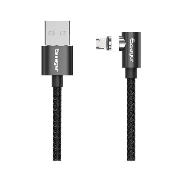Magnetisk ladekabel USB-kabel for Note 10 plus Bærbar magnetladekabel USB-kabel 1M