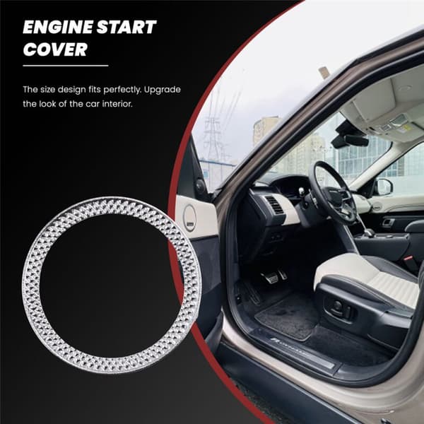 Motorstart-stop-ring-trim-dæksel til Sport 2014-2018 Range - L405 2013-2018