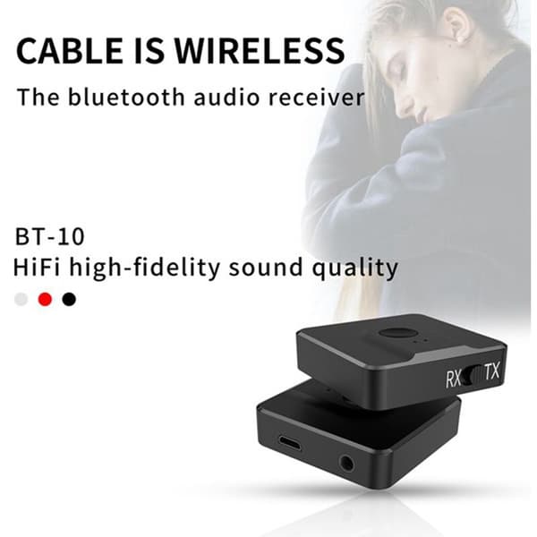 Bluetooth 5.0 lydmottakeradapter/senderkombo USB TV-biladapter kompatibel med datamaskin