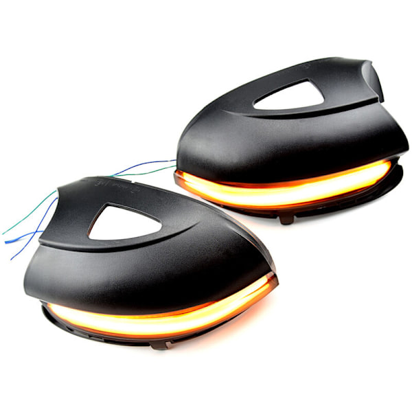 LED-sidespeilblinklys med dynamisk blinklys for Golf 6 VI MK6 R Line R20