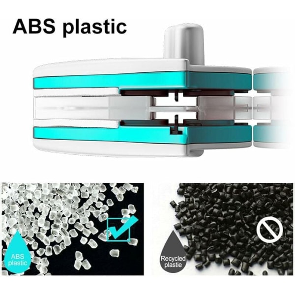 Magnetisk fönsterputsare, ABS-material magnetisk fönsterputsare, dubbelsidig magnetisk fönsterputsare, magnetisk fönsterputsare för hem, kontor och S