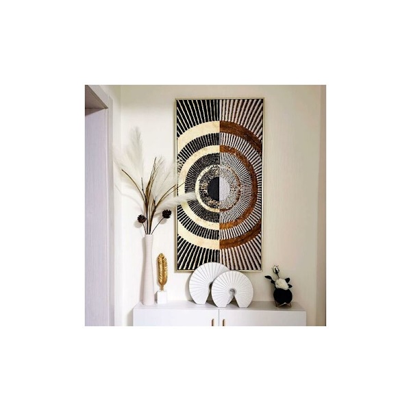 Smal gulvvase - Høyde: 50 cm - Keramikk - Matt hvit - Moderne minimalistisk design - Håndlaget - For grener, tørkede blomster eller blomster med lange stilker.