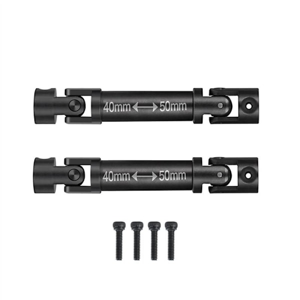 4x för FMS FCX24 Metallstål CVD Drivaxel 1/24 RC Crawler Bil Uppgraderingar Delar Tillbehör