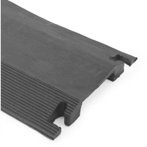 Gulvbeskyttelse for 1-veis gummikabler 102 x 21,5 cm