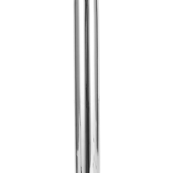 Skyve Dusjstang, S-formet NPT1/2 Dusjarm, 8 Tommer, Dusjhode i Rustfritt Stål med Elektroplettering, Fast Arm Tilbehør
