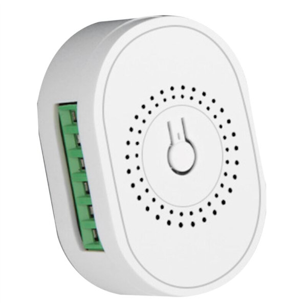 2CH Tuya WiFi-tuuletinohjainkytkin Älykoti Portaaton nopeuden säädin Jännitteen säädin Alexalle Smart Life Valkoinen