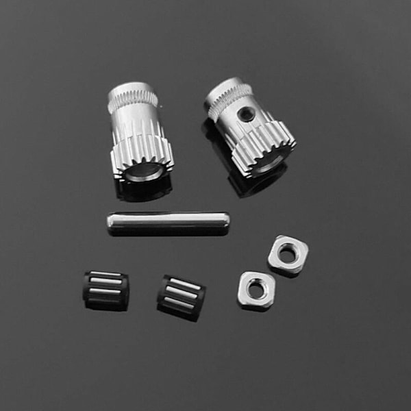 3D Printer MK3 Dobbelt Driv Ekstruder Gear Kit Ekstruderings Gearhjul til Opgradering af Prusa I3 MK2 MK2S Printer