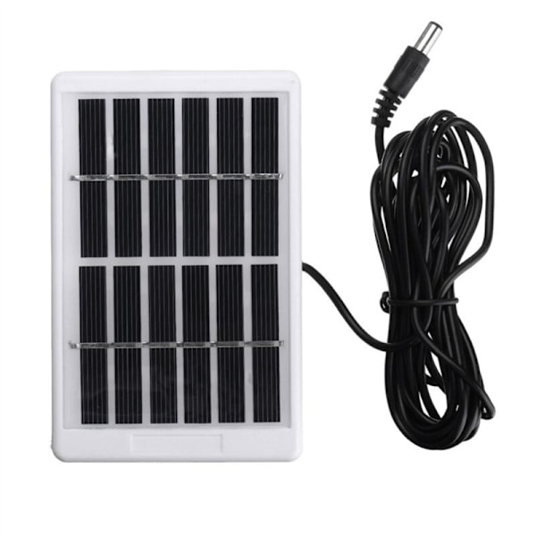 3X 6V 1.2W Polykristallin Solpanelcellmodul Hållbar Vattentät Nödkälla för Camping
