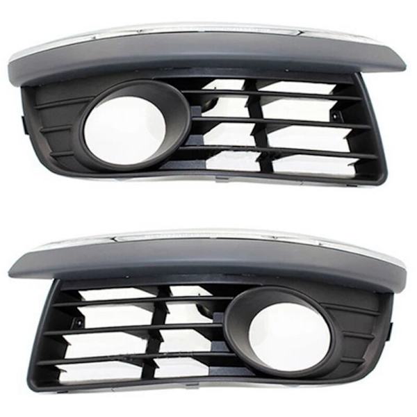 Chrome støtfanger tåkelysgitter venstre høyre for V MK5 2006 2007 2008 2009 2010 1K0853665A 1K0853666A