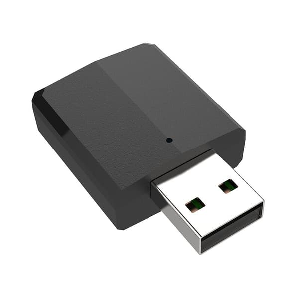 Bluetooth-modtager 3 i 1-sender Bluetooth 5.0-adapter + gratis pc-lydkabel til pc-bil-tv-hovedtelefoner