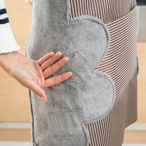 Käsin pyyhittävä essu Vedenpitävä ja kulutusta kestävä Keittiöessu Muodikas Keittiöessu Vihreä