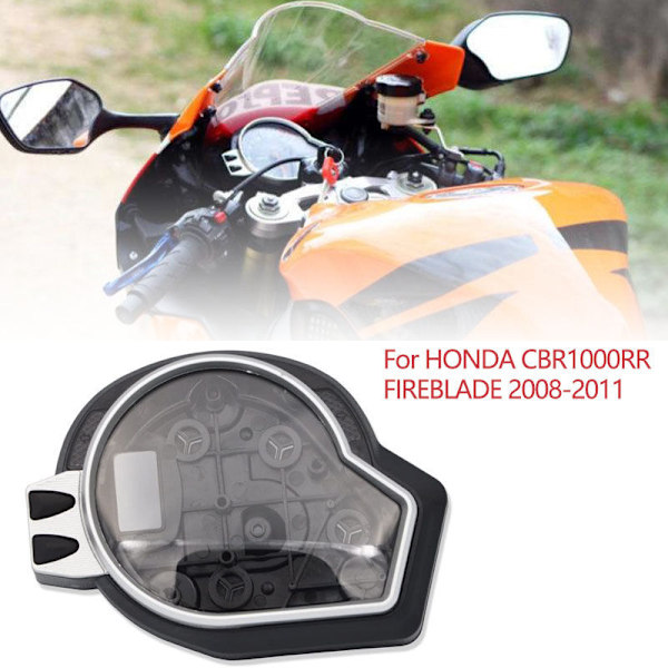 Motorcykelhastighetsmätare Gauge Cover Tachometer Odometer Case Protector för CBR1000RR FIREBLAde 2008-2011