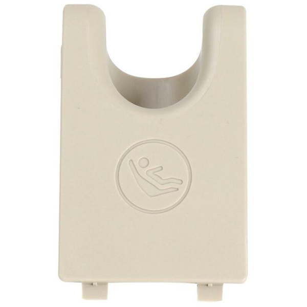 Bil Bakre Fästspänne Isofix Skydd Barnstolsfäste För Auto Fäste Klipp Beige