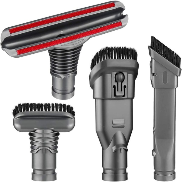 4-pack ersättningstillbehör verktygssats för V6 DC35 DC44 DC58 tillbehör hemstädning verktyg borste