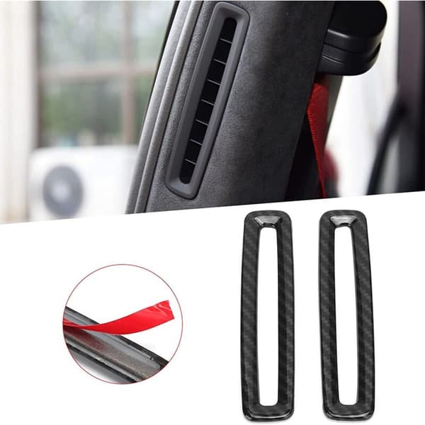 2 st B-stolpe utlopp trim luftventil ram stil för 10-20