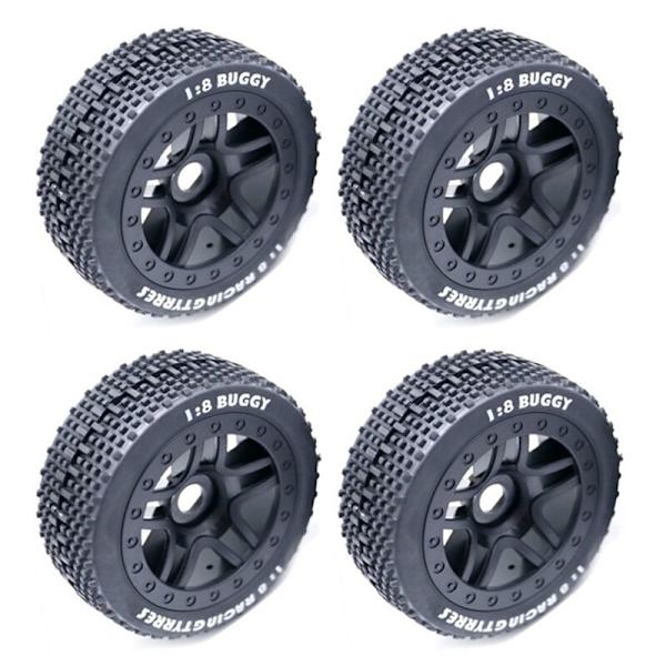 111Mm 1/8 Skala RC Offroad Dekk Hjul 17Mm Hex for ARRMA Redcat Team Hobao