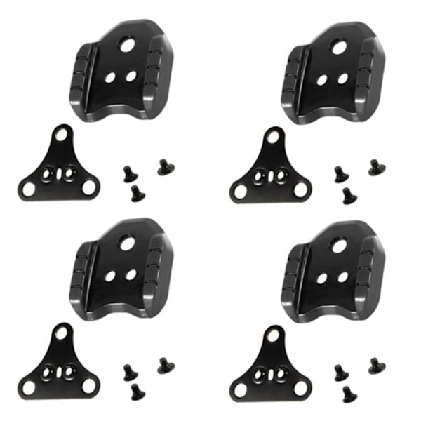 2-pack cykelpedaladapter för väg, konverterar SPD-klossar, dubbla användningsområden, sko-klossar, tillbehör